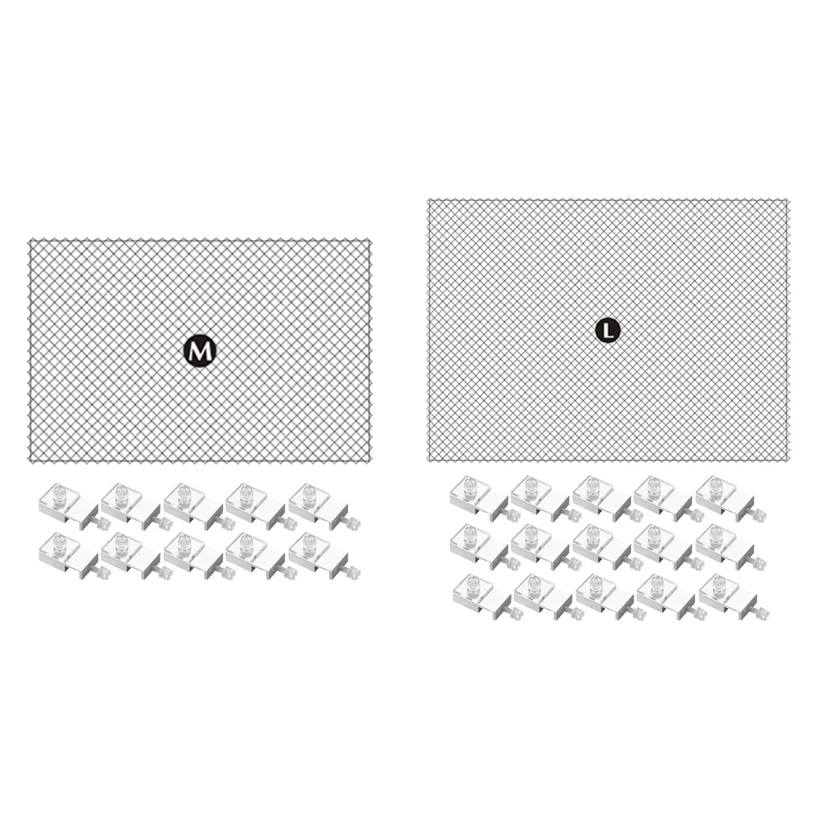 Aquarium Fish Jumping - Aquarium Screen Nets Top See-Through Mesh