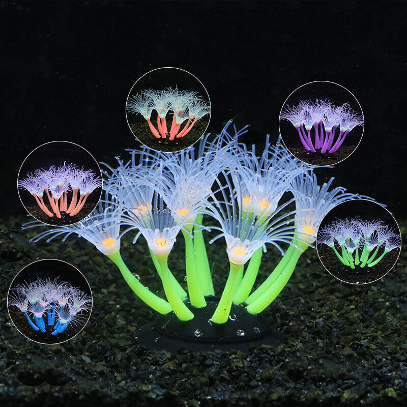 Silicone Glowing Landscape Art - огляд і ціна Aquarium Fish Games