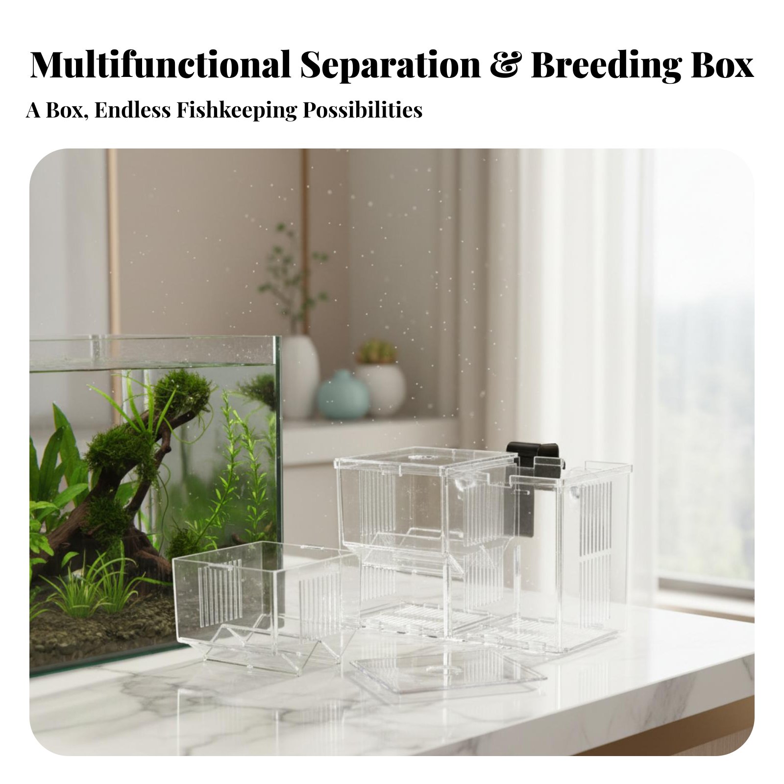 Aquatic Habitat Hatchery Box P - огляд і ціна Aquarium Fish Tank