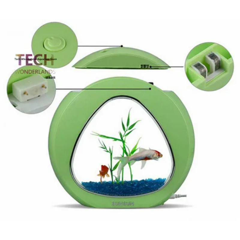 SUNSUN acrylic aquarium ecolog - огляд і ціна Aquarium Fish Big Size