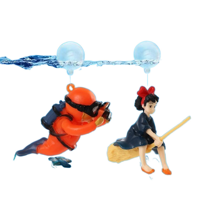 Fish Tank Diver Ornaments Land - огляд і ціна Fish Toys For Aquarium