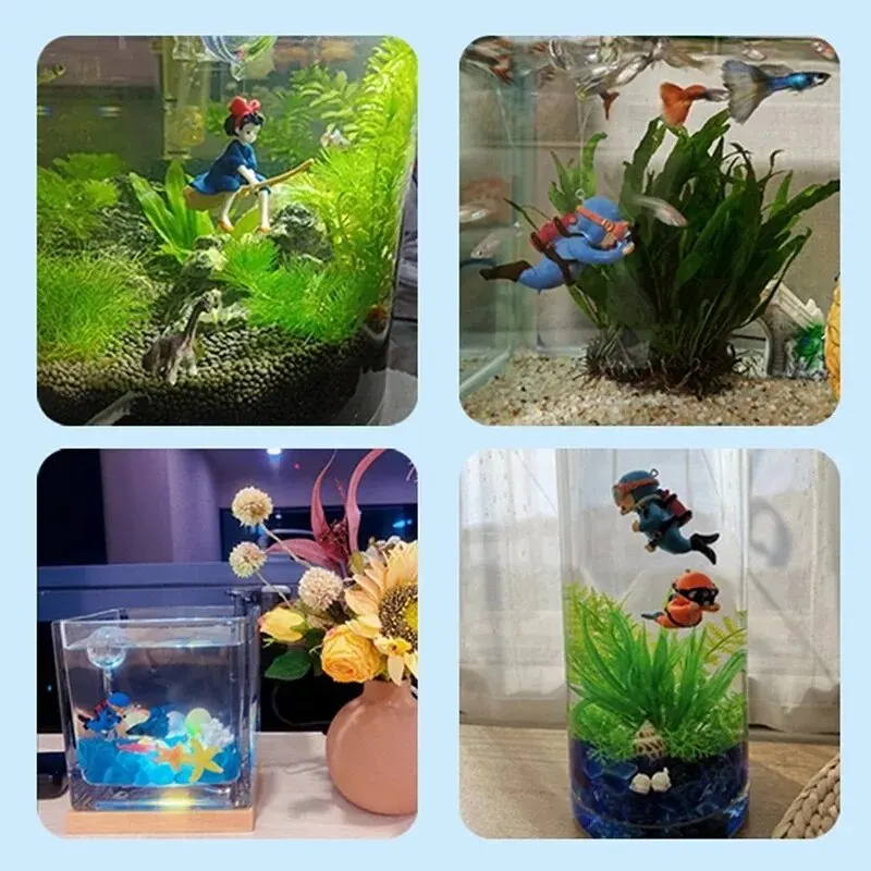 Fish Tank Diver Ornaments Land - огляд і ціна Fish Toys For Aquarium