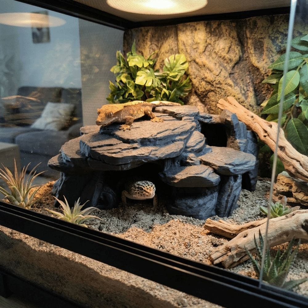 3D Printing Fish Tank Rockery  - огляд і ціна Aquarium Fish Hiding Places