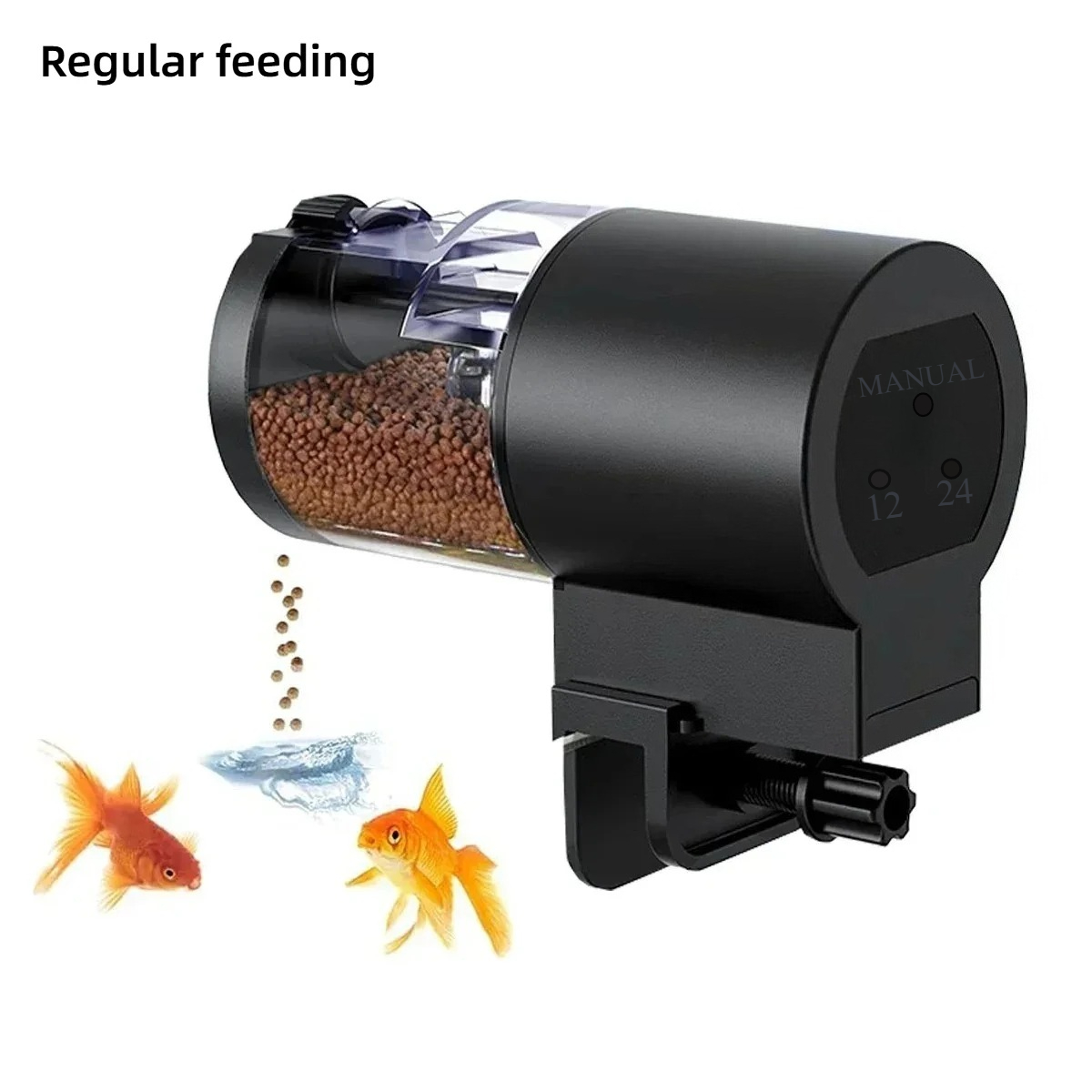 Automatic Fish Feeder 100ML Ca - огляд і ціна Aquarium Fish Auto Feeder