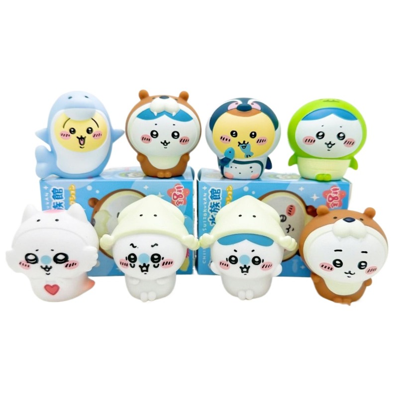 8pcs/Box Kawaii Chiikawa Aquar - огляд і ціна Fish Toys For Aquarium