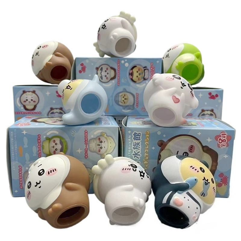 8pcs/Box Kawaii Chiikawa Aquar - огляд і ціна Fish Toys For Aquarium