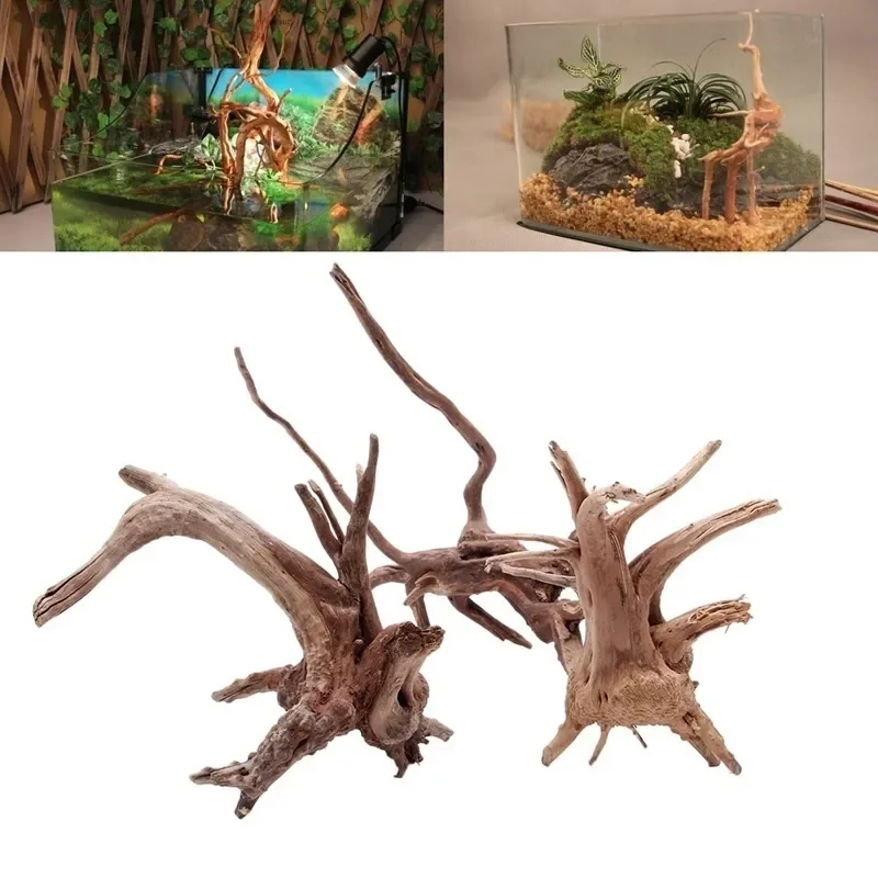 Natural Tree Trunk Driftwood A - огляд і ціна Aquarium Fish Games