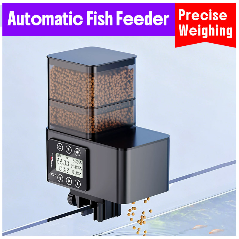 Smart Precise Weighing Automat - огляд і ціна Aquarium Fish Auto Feeder