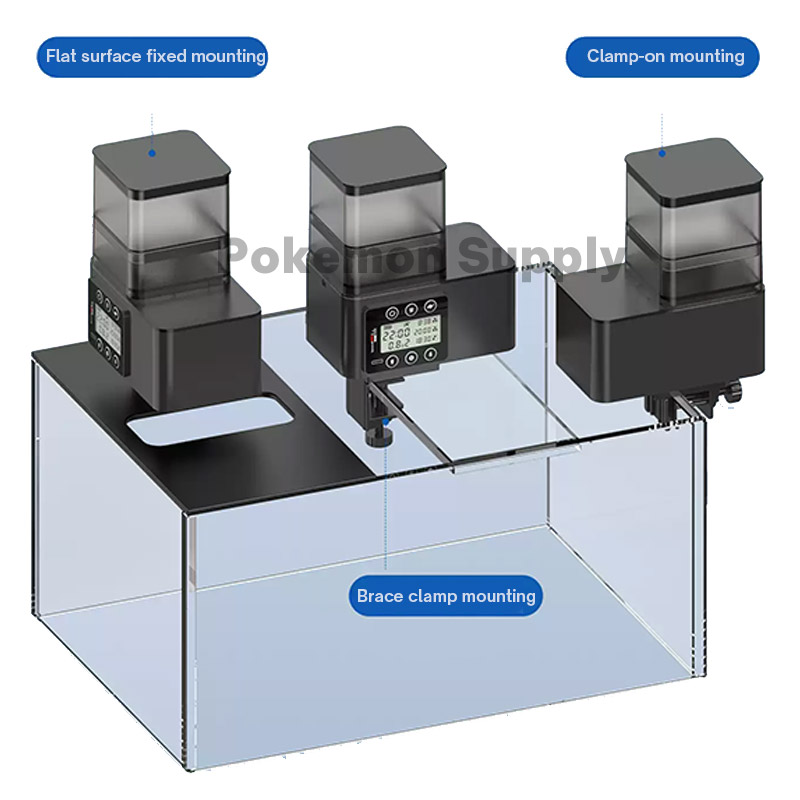 Smart Precise Weighing Automat - огляд і ціна Aquarium Fish Auto Feeder