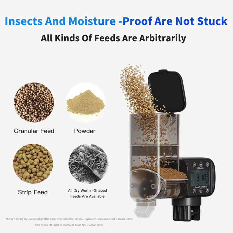 Jebao Jecod Smart Bluetooth Fi - огляд і ціна Aquarium Fish Auto Feeder