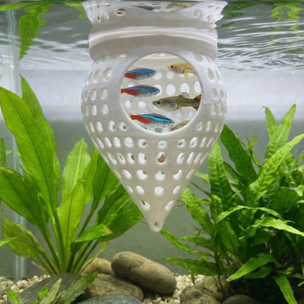 3D Printed Floating Fish Hammo - огляд і ціна Aquarium Fish Hiding Places
