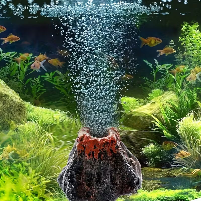 Volcanic Bubble Stone for Aqua - огляд і ціна Aquarium Fish Games