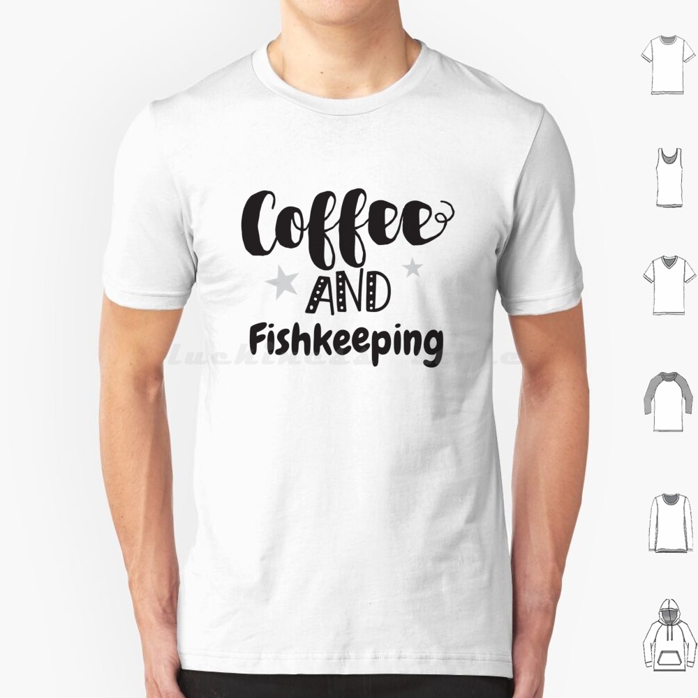Coffee And Fish Keeping T Shir - огляд і ціна Aquarium Fish Big Size