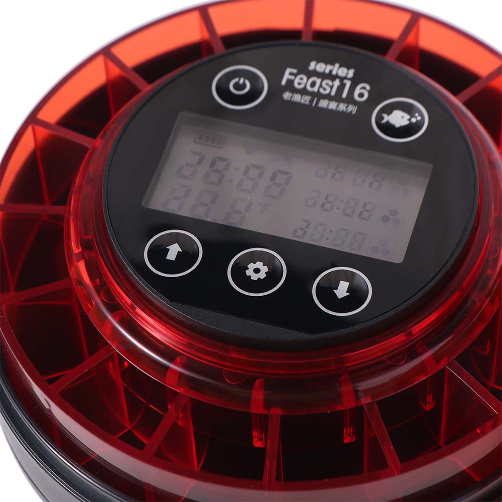 with Timer Fish Auto Feeder Re - огляд і ціна Aquarium Fish Auto Feeder