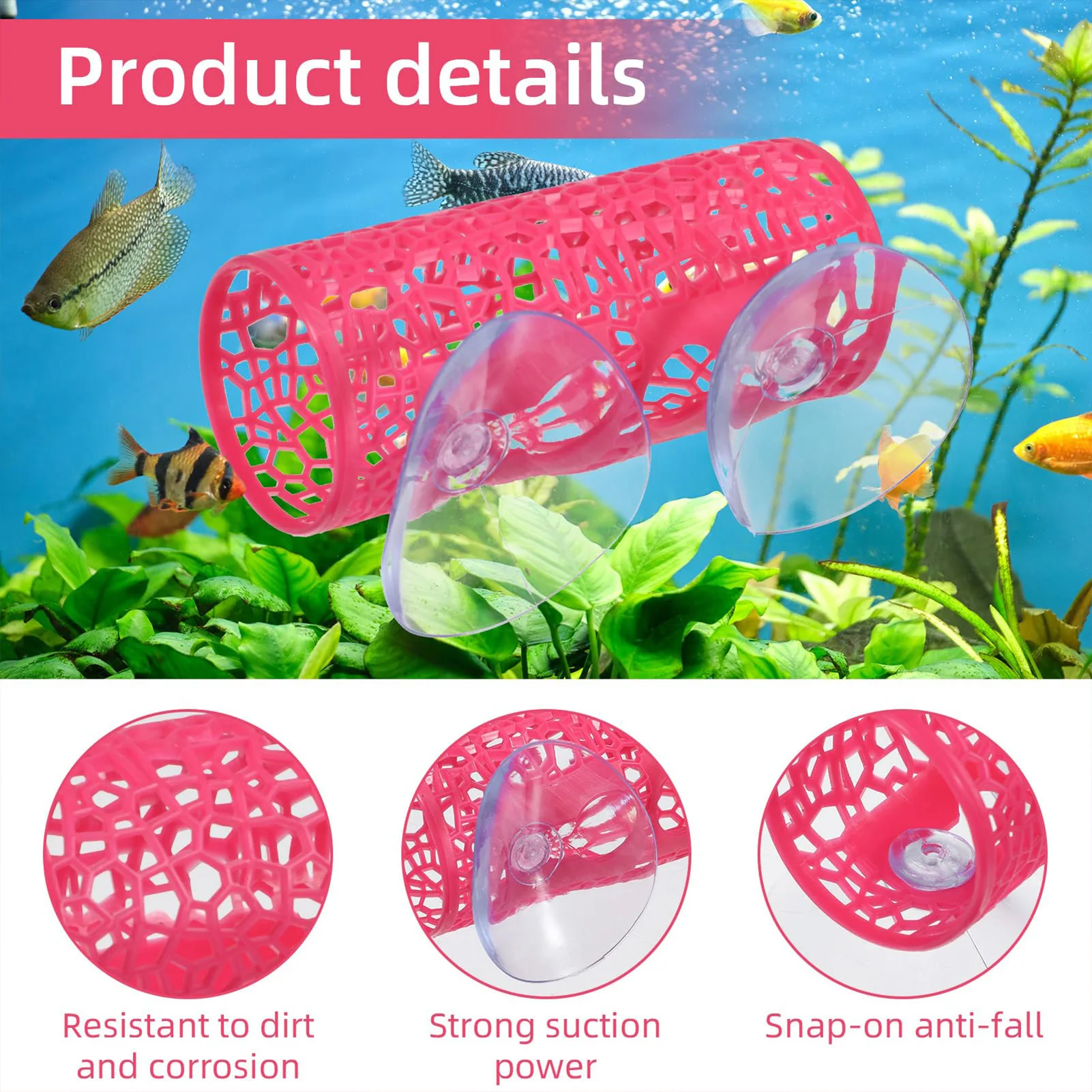 Aquarium Fish Tunnel Toys Bett - огляд і ціна Fish Toys For Aquarium