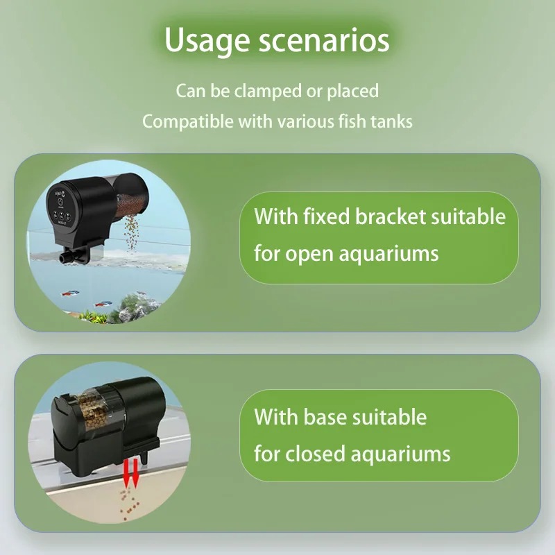 Fish Tank Feeder Intelligent T - огляд і ціна Aquarium Fish Auto Feeder
