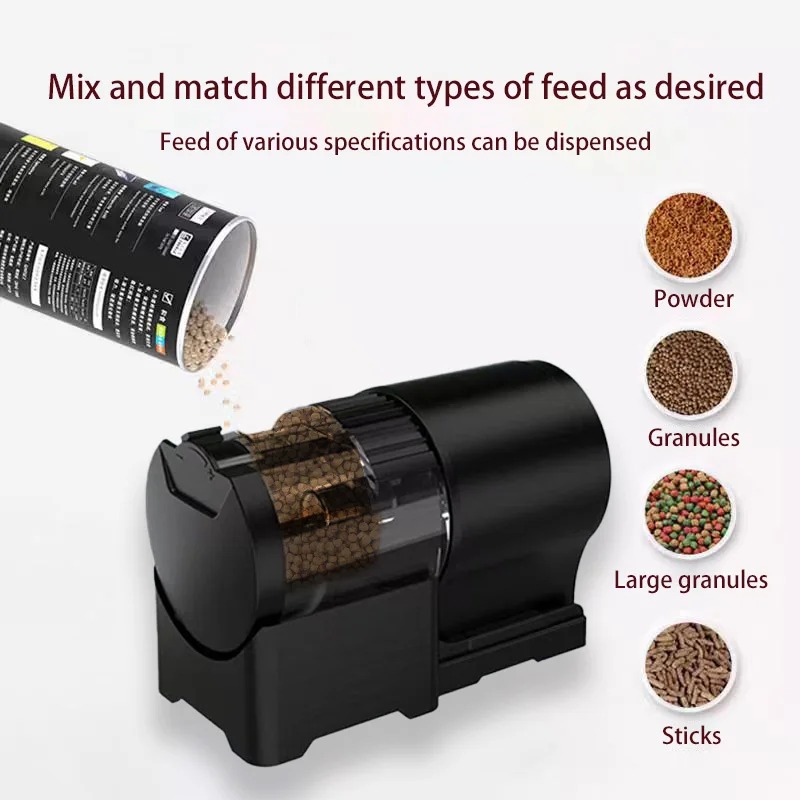 Fish Tank Feeder Intelligent T - огляд і ціна Aquarium Fish Auto Feeder