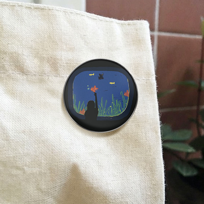 Dreamy Aquarium Scene UV Print - огляд і ціна Aquarium Fish Of The World