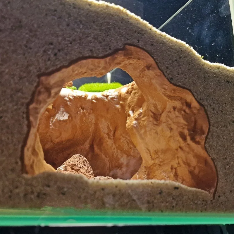 Sinkhole Cave Aquarium Ornamen - огляд і ціна Aquarium Fish Hiding Places