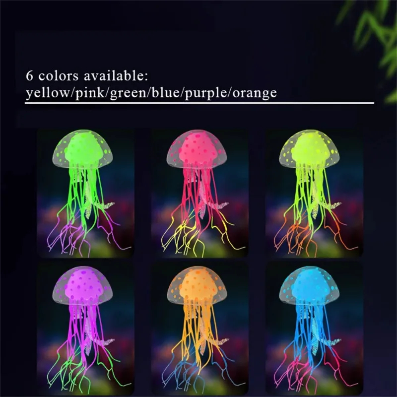 Artificial Swim Luminous Jelly - огляд і ціна Fish Toys For Aquarium