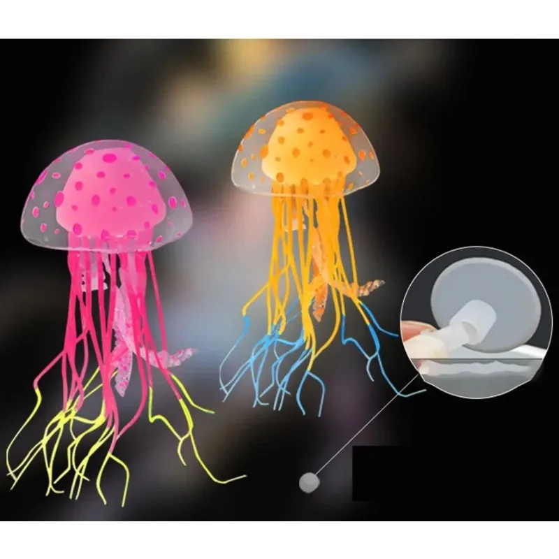 Artificial Swim Luminous Jelly - огляд і ціна Fish Toys For Aquarium