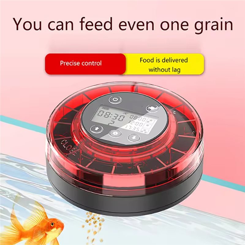 【FITTING】Automatic Fish Feeder - огляд і ціна Aquarium Fish Auto Feeder
