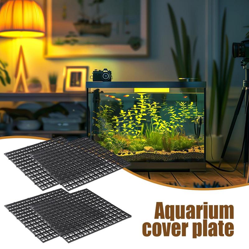 Fish Tank Lid 4pcs Multifuncti - огляд і ціна Aquarium Fish Jumping