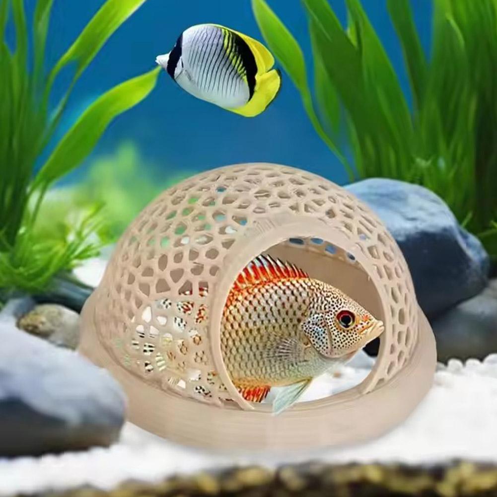 Aquarium Floating Cave Fish Sh - огляд і ціна Aquarium Fish Hiding Places