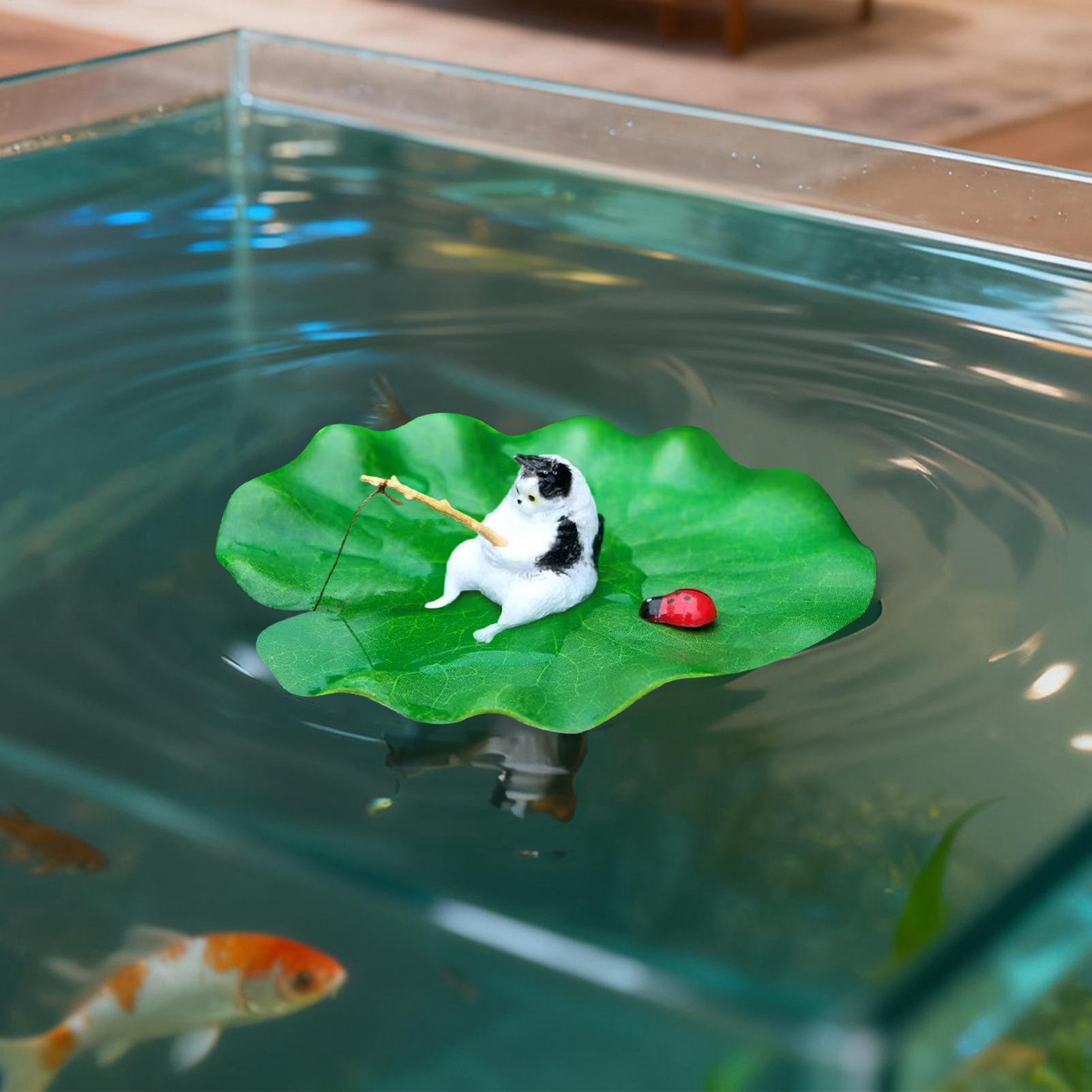 Aquarium Decor Floating Cat Fi - огляд і ціна Fish Toys For Aquarium