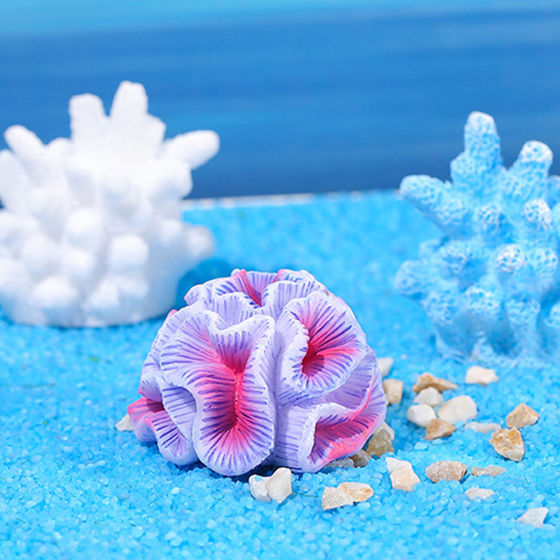 {H} Mini Resin Simulated Coral - огляд і ціна Fish Toys For Aquarium