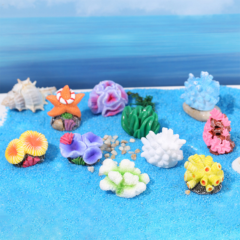 {H} Mini Resin Simulated Coral - огляд і ціна Fish Toys For Aquarium