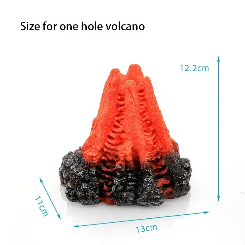New Volcano Shape Aquarium Dec - огляд і ціна Aquarium Fish Games