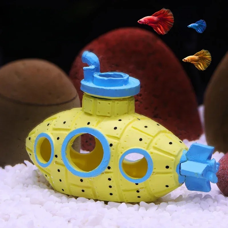 Resin Submarine Ornaments Aqua - огляд і ціна Aquarium Fish Hiding Places