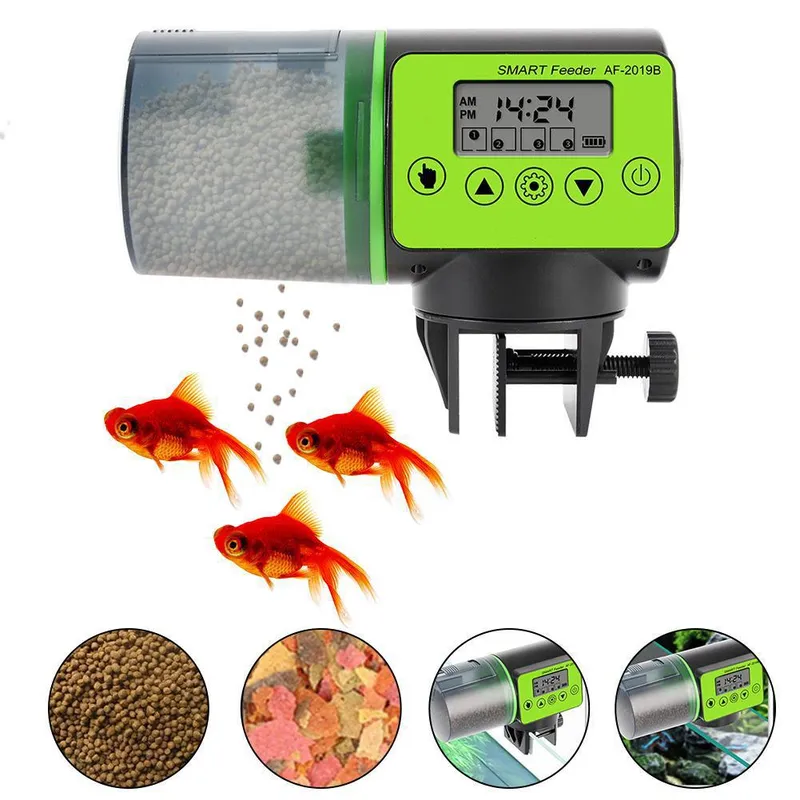 for Fish Tank Automatic Feeder - огляд і ціна Aquarium Fish Auto Feeder