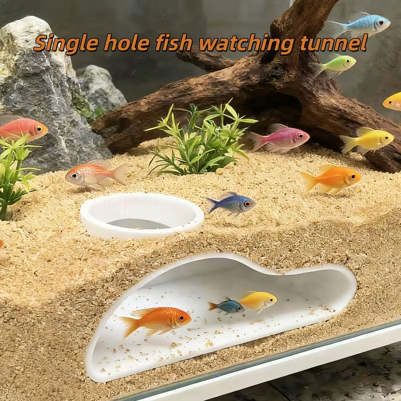 Apcarium Fish Tunnel Hideout | - огляд і ціна Fish Toys For Aquarium