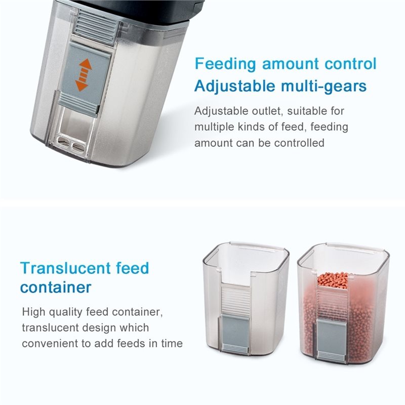 ABGH-Wifi Smart Aquarium Feede - огляд і ціна Aquarium Fish Auto Feeder