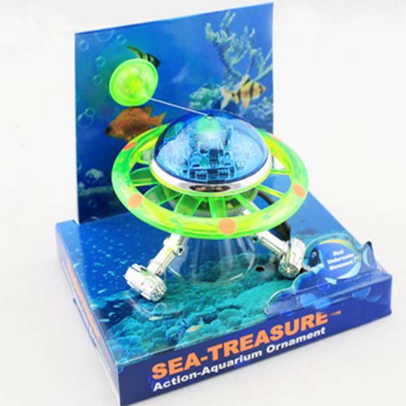 Suspended UFO Aquarium Statue  - огляд і ціна Aquarium Fish Of The World