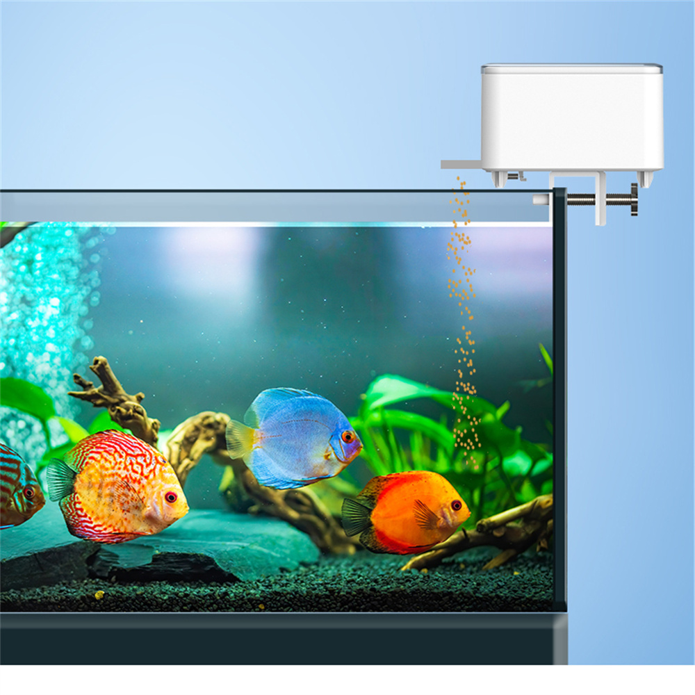 WiFi Smart Automatic Feeder Aq - огляд і ціна Aquarium Fish Auto Feeder