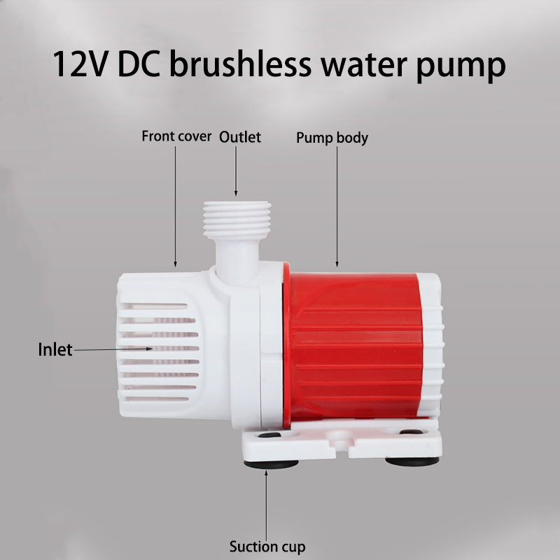 12V DC Brushless Small Submers - огляд і ціна Aquarium Fish Tank