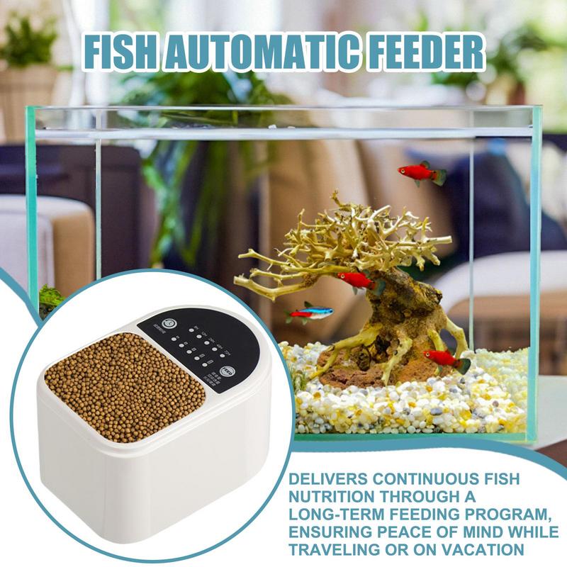 Automatic Fish Feeder For Aqua - огляд і ціна Aquarium Fish Auto Feeder
