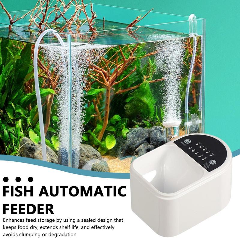 Automatic Fish Feeder For Aqua - огляд і ціна Aquarium Fish Auto Feeder