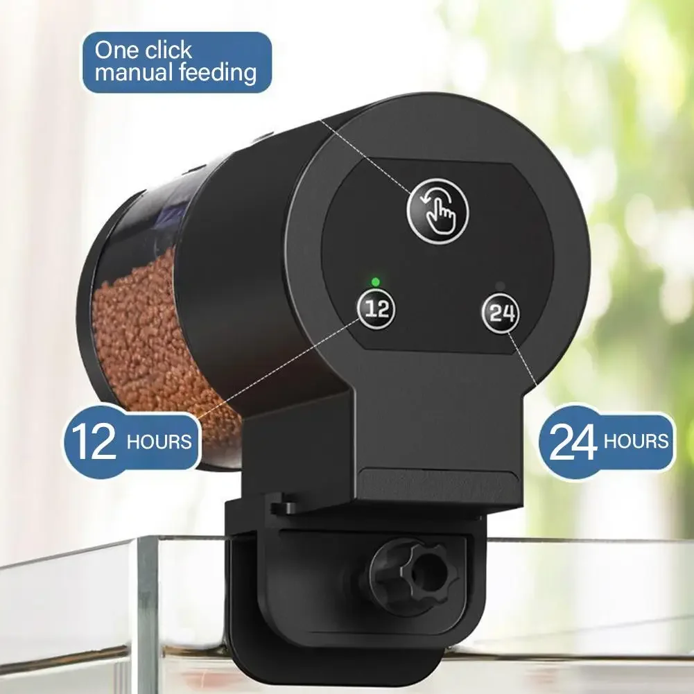Fish Tank Intelligent Feeder T - огляд і ціна Aquarium Fish Auto Feeder