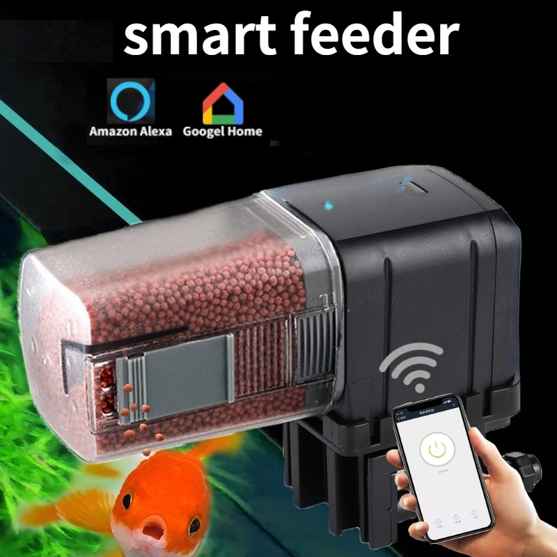WiFi Fish Feeder Automatic Fis - огляд і ціна Aquarium Fish Auto Feeder