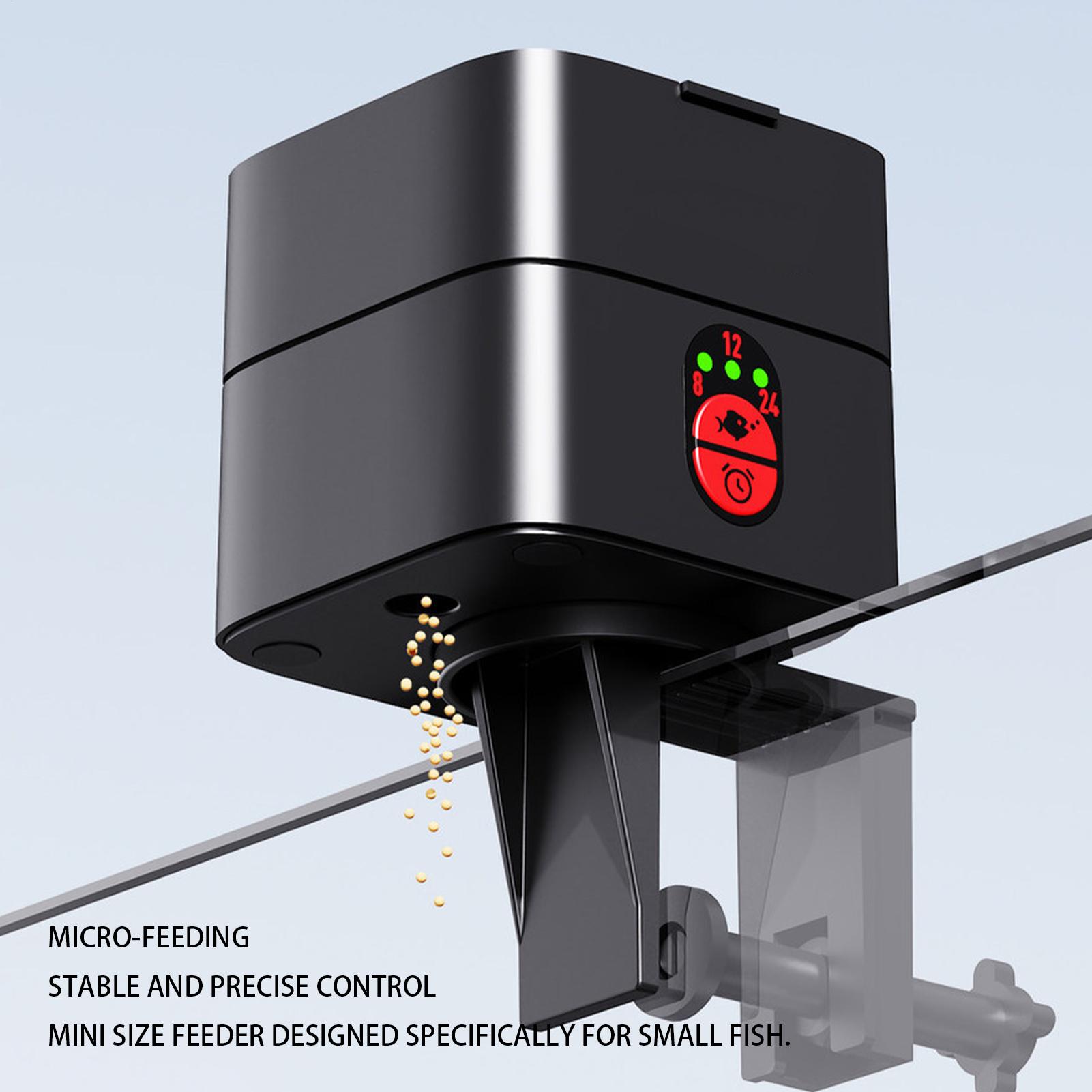 Auto Fish Feeder For Aquarium  - огляд і ціна Aquarium Fish Auto Feeder