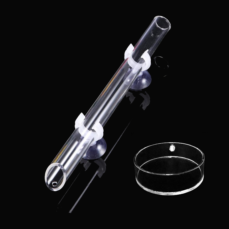 1Pcs Acrylic Aquarium Feeder T - огляд і ціна Aquarium Fish Auto Feeder