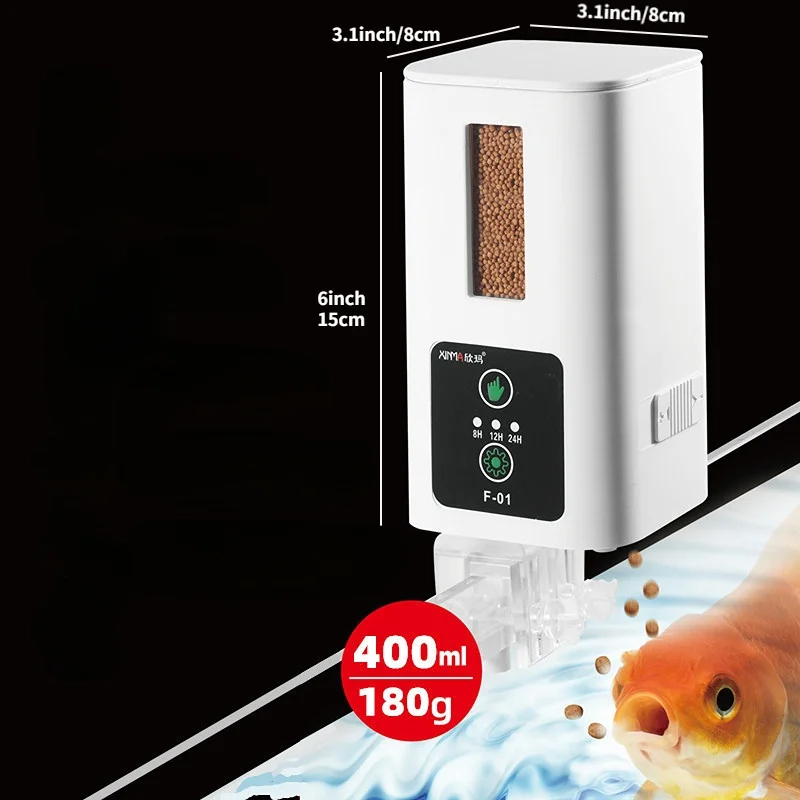 400ml Aquarium Automatische Fe - огляд і ціна Aquarium Fish Auto Feeder