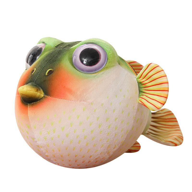 Real Life Pufferfish Plush Toy - огляд і ціна Fish Toys For Aquarium
